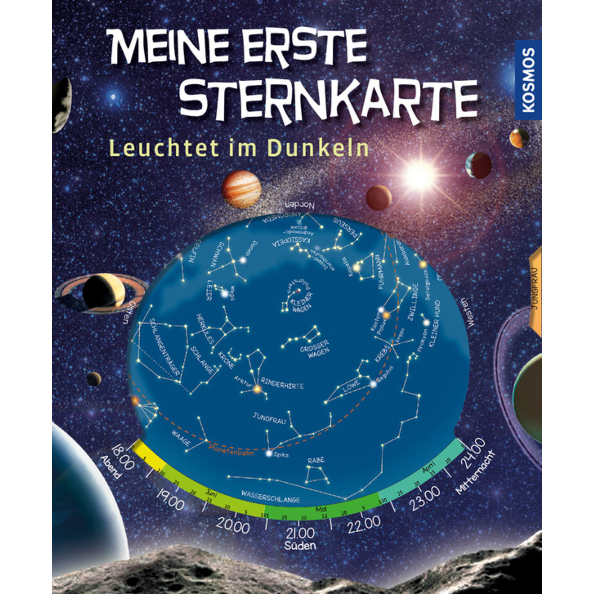 Kosmos Verlag Mapa Gwiazd Meine Erste Sternkarte