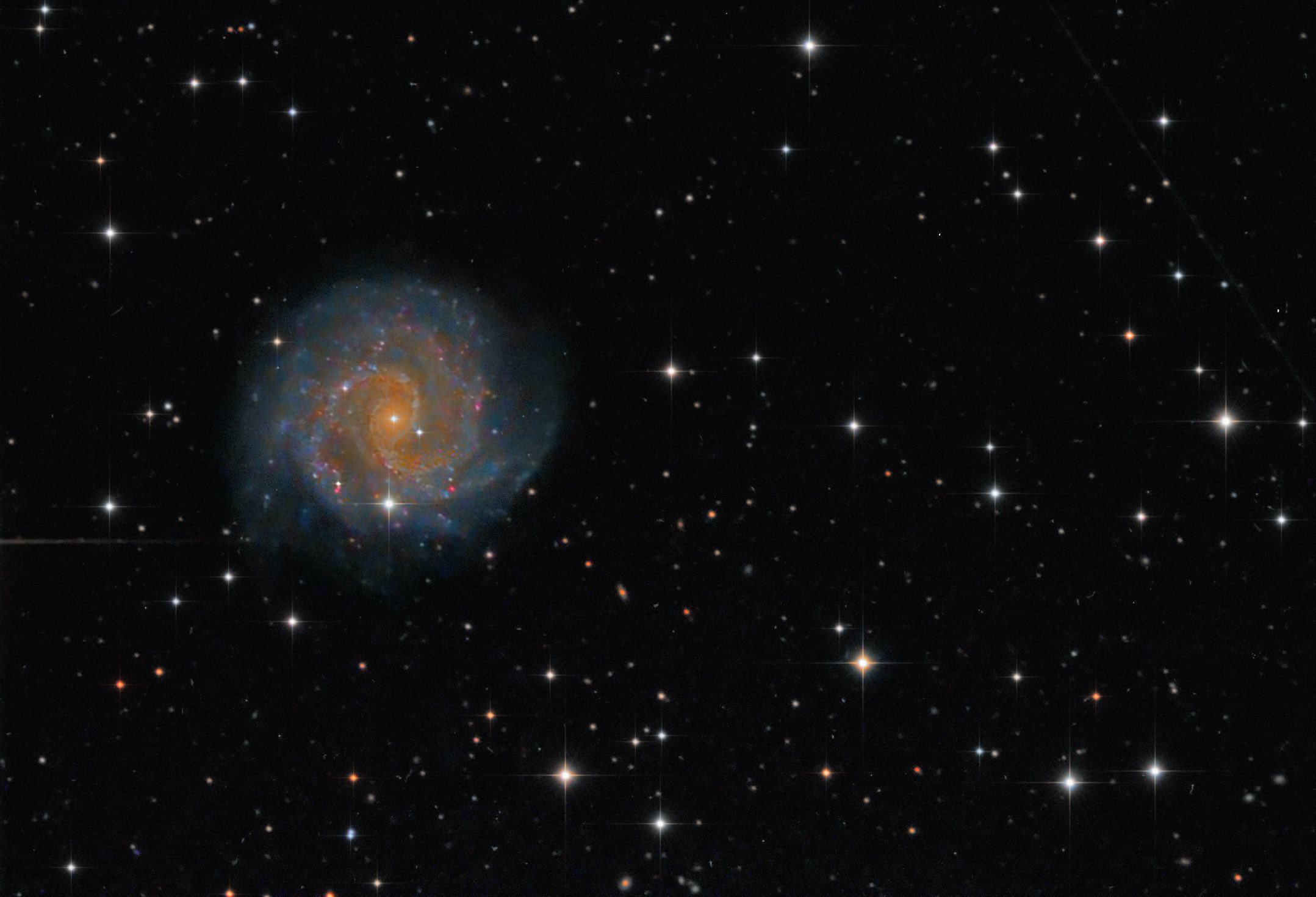 NGC 3184. Fot. Carlos Malagón
