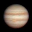 Zdjęcie Jowisza wykonane za pomocą aparatu Olympus Camedia 3030.
Fot. Reinhard Lehmann