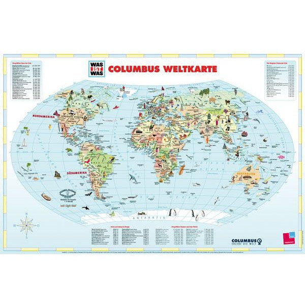 Columbus Globusy dla dzieci CO JEST CZYM Globus "Planeta Ziemia"