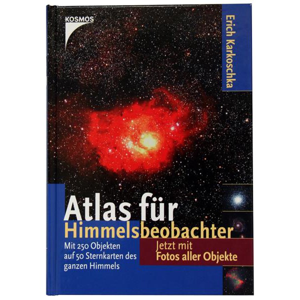 Kosmos Verlag Książka Kosmos - Atlas obserwatora nieba