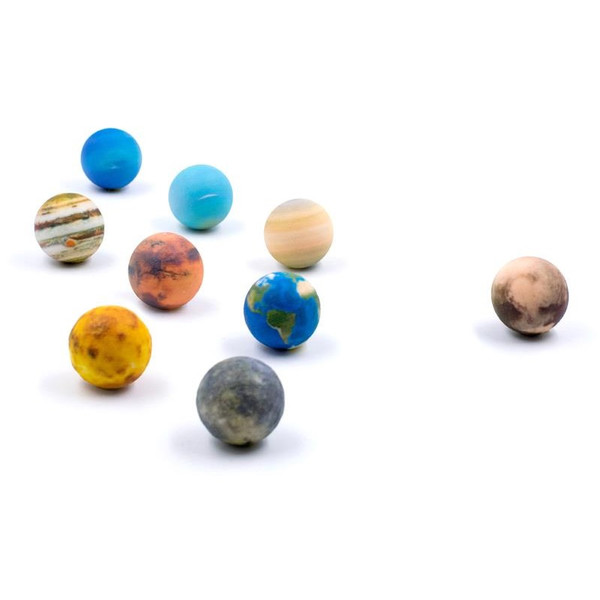 AstroReality Globus plastyczny Solar System Mini Set 9 x 3 cm