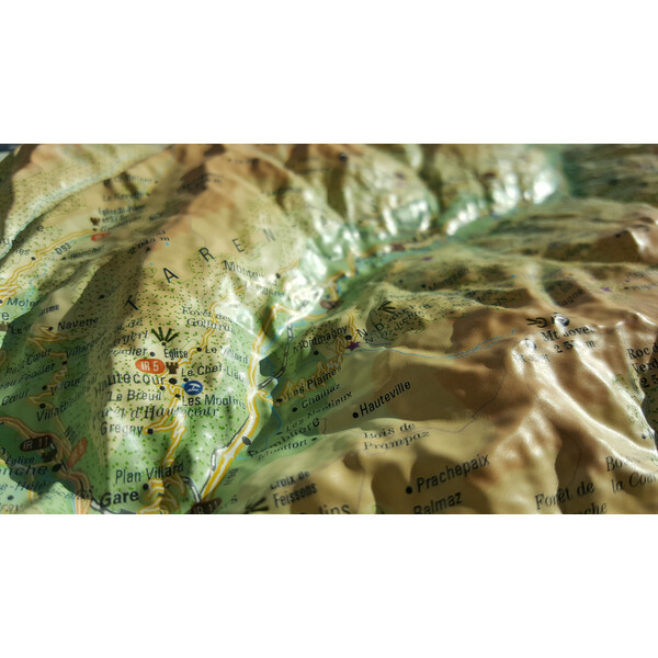 3Dmap Mapa regionalna La Vanoise