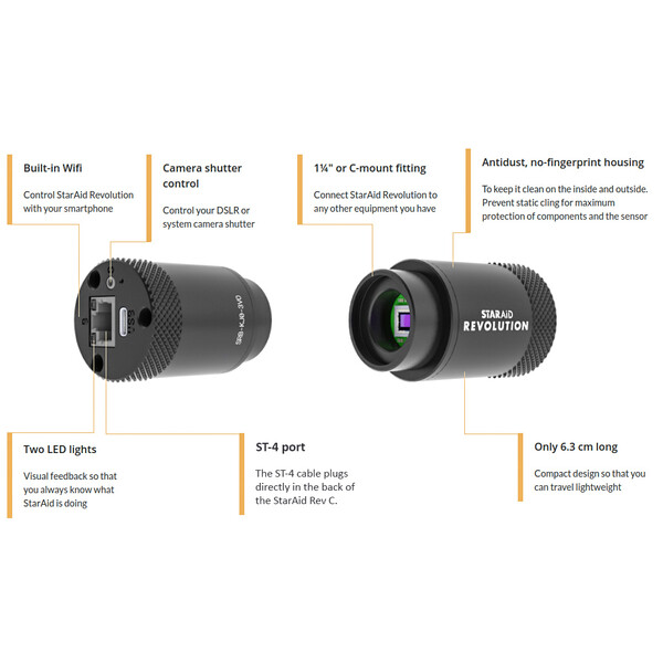 StarAid Aparat fotograficzny Standalone Autoguider Revolution Revision C