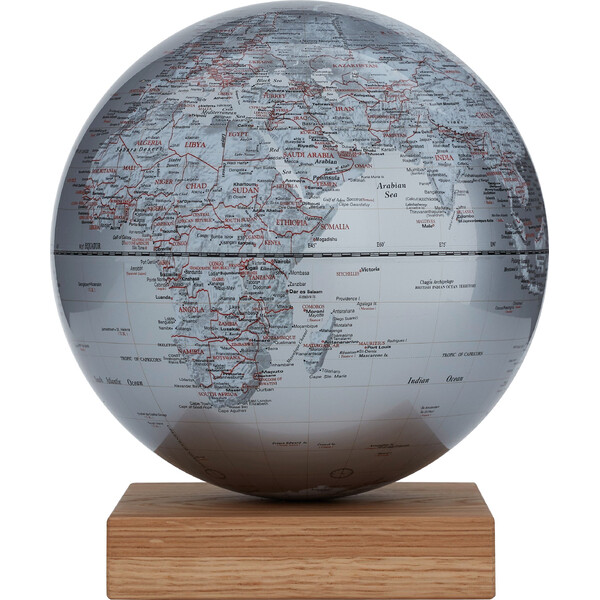 TROIKA Globus Platon Oak Silver 30cm