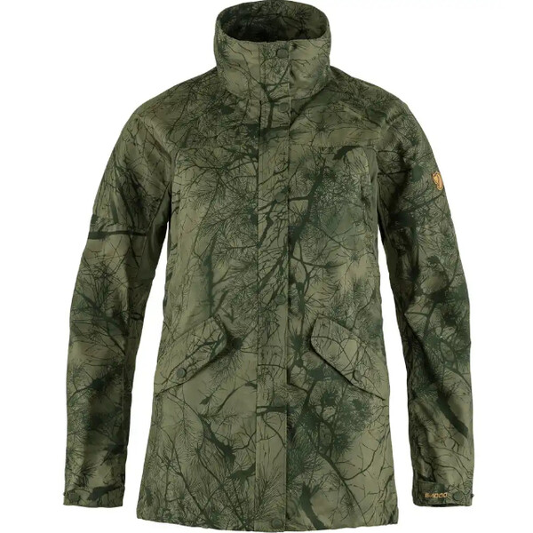 Fjällräven Forest Hybrid Jacket W, 626-625 Green Camo-Laurel Green, L