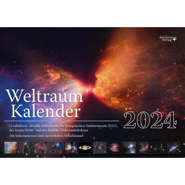 Astronomie-Verlag Kalendarze Weltraum-Kalender 2024