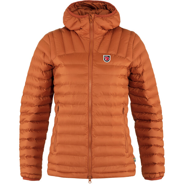 Fjällräven Expedition Lätt Hoodie W, 243 Terracotta Brown, L