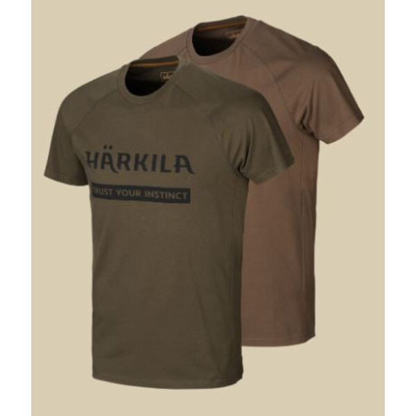 Härkila Logo T-Shirt 2er-pack ASDO Gr. M