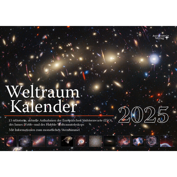 Astronomie-Verlag Kalendarze Weltraum-Kalender 2025