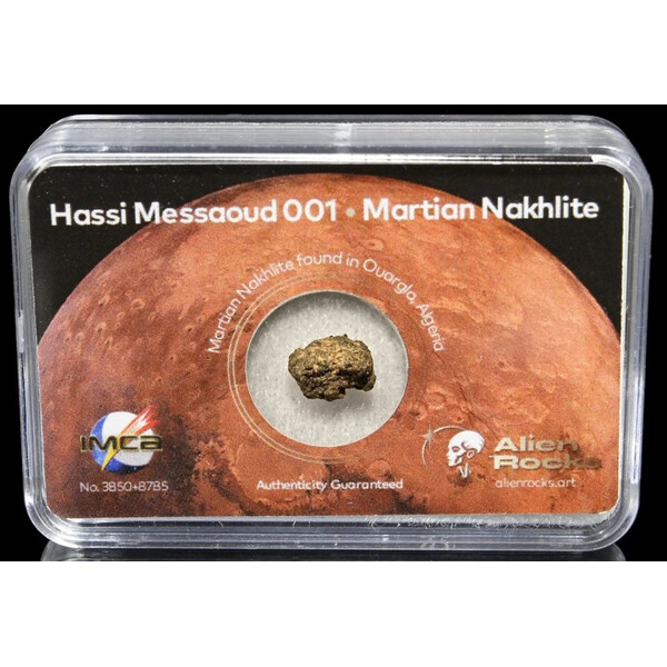 Alien Rocks Mars-Meteorit Hassi Messaoud 0,2 - 0,3 Gramm