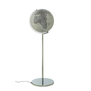 TROIKA Globus na podstawie Sojus Silver 43cm