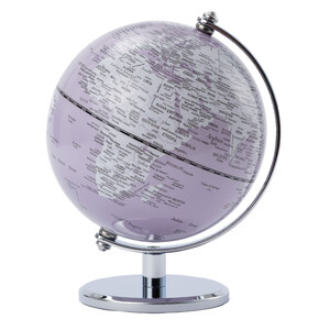 TROIKA Mini-Globus Gagarin Pastel Pink 13cm