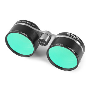 Omegon Lornetka Fernglas 2x54 für Sternfeldbeobachtung + 2 Pro UHC Filter M56