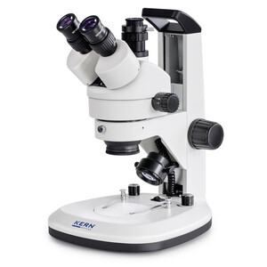 Kern Mikroskop stereoskopowy zoom OZL 468, 7x-45x, Al/Dl, 3W LED