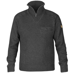 Fjällräven Koster Sweater M, 030 Dark Grey, S