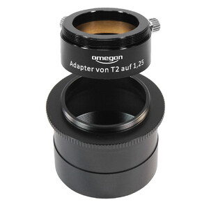 Omegon 2'' T2 Adapter mit Reduzierstück 1,25''