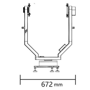 Montaż iOptron Montierung HAZ130 Strain Wave Alt-AZ