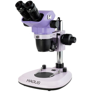 MAGUS Mikroskop stereoskopowy zoom 8B 6.5x-55x bino Greenough 3W LED