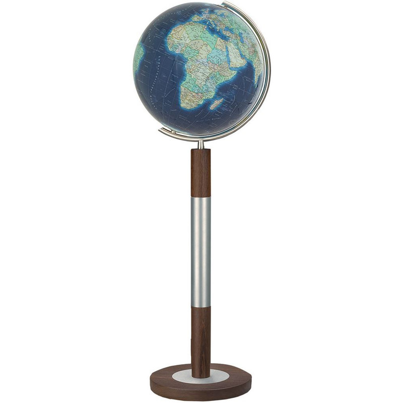 Columbus Globus na podstawie Duo Azzurro Stainless Steel/ Wenge 40cm