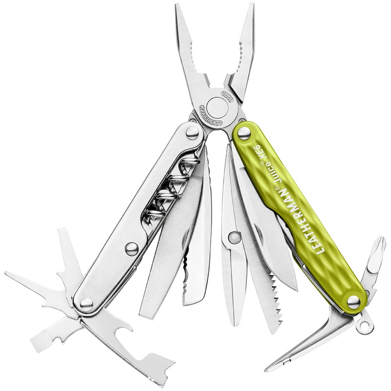 Leatherman Multitool JUICE XE6 Moss-Yellow