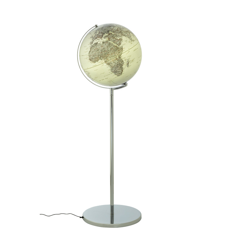 TROIKA Globus na podstawie Sojus Silver 43cm