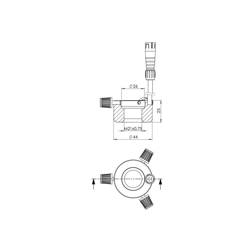 StarLight Opto-Electronics RL1-40 NW, bialy (5.600 K), Ø 26 mm