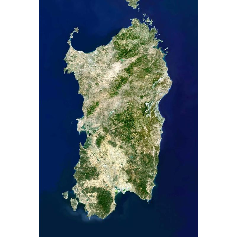 Planet Observer Mapa regionalna - Region Sardynia