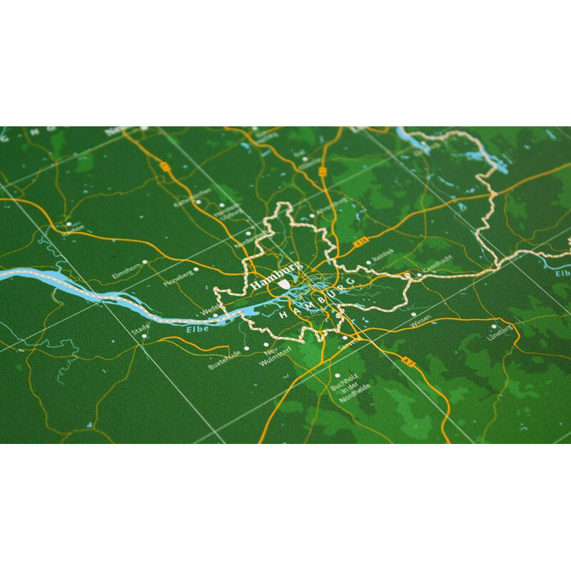 Marmota Maps Mapa Deutschlandkarte Mountain Green