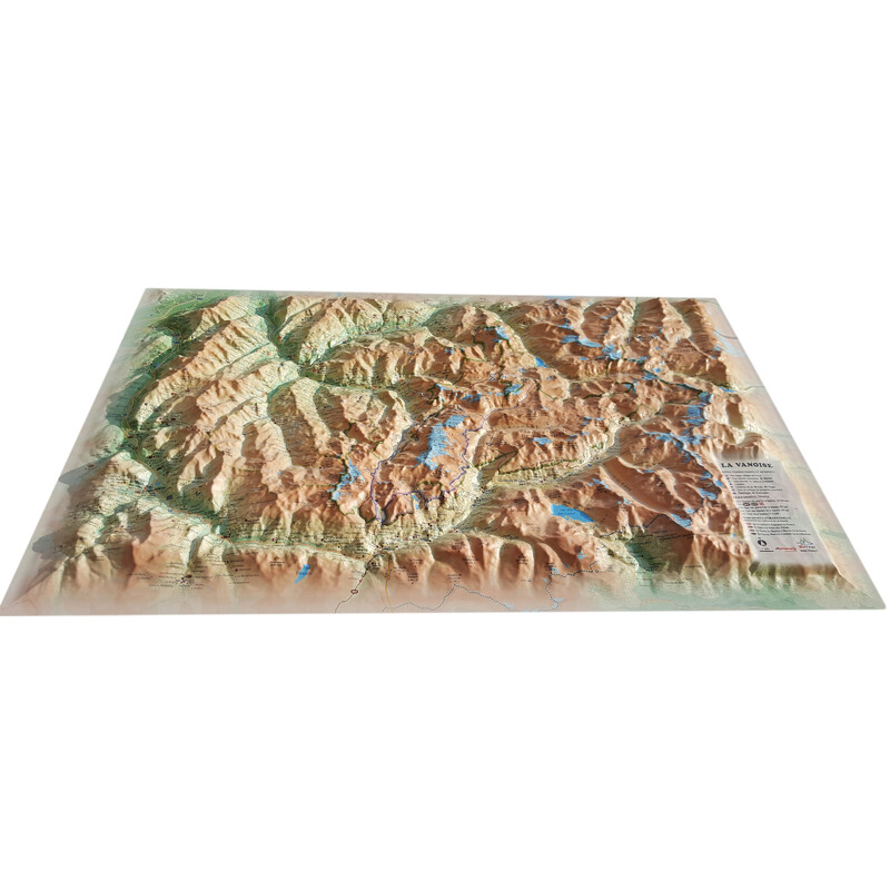 3Dmap Mapa regionalna La Vanoise