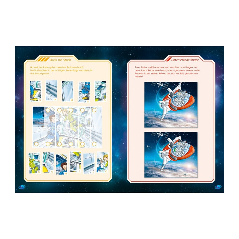 Tessloff-Verlag Mały Major Tom. Księżycowe puzzle