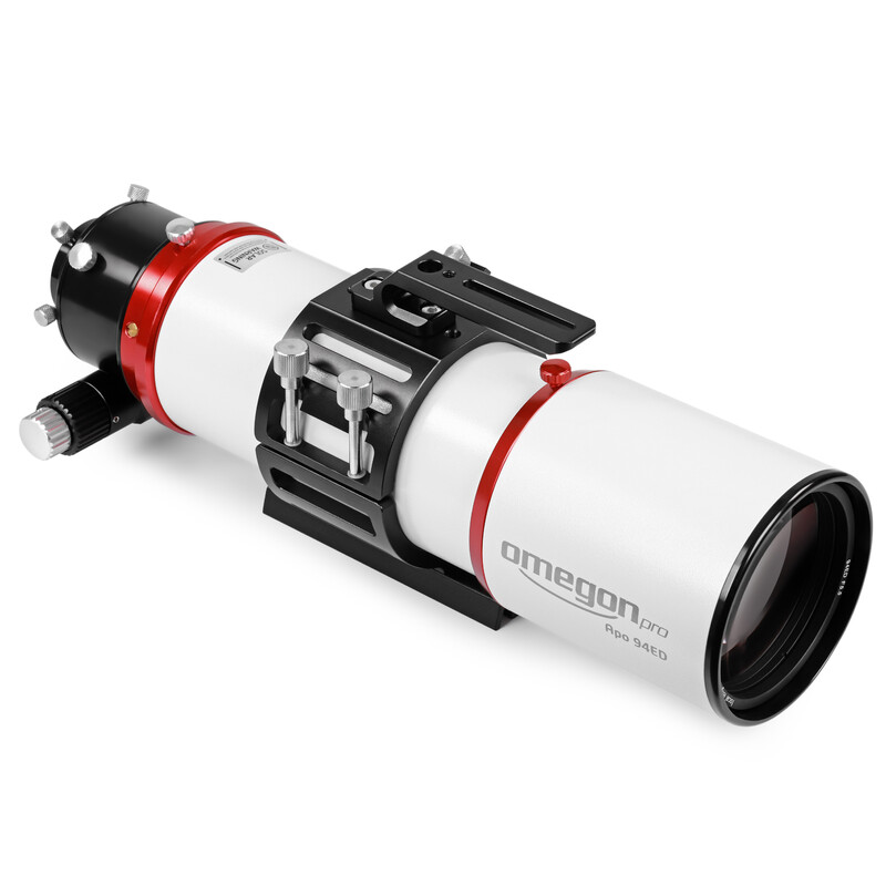 Omegon Refraktor apochromatyczny  Pro APO AP 94/517 Triplet ED OTA + protokół testowy