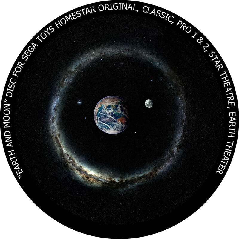 Redmark Disc for the Sega Homestar Planetarium Earth and Moon