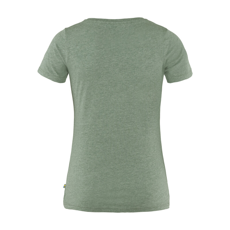 Fjällräven 1960 Logo T-shirt W, 614-999 Patina Green-Melange, M