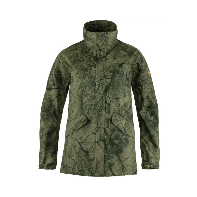 Forest Hybrid Jacket W, 626-625 Green Camo-Laurel Green, M