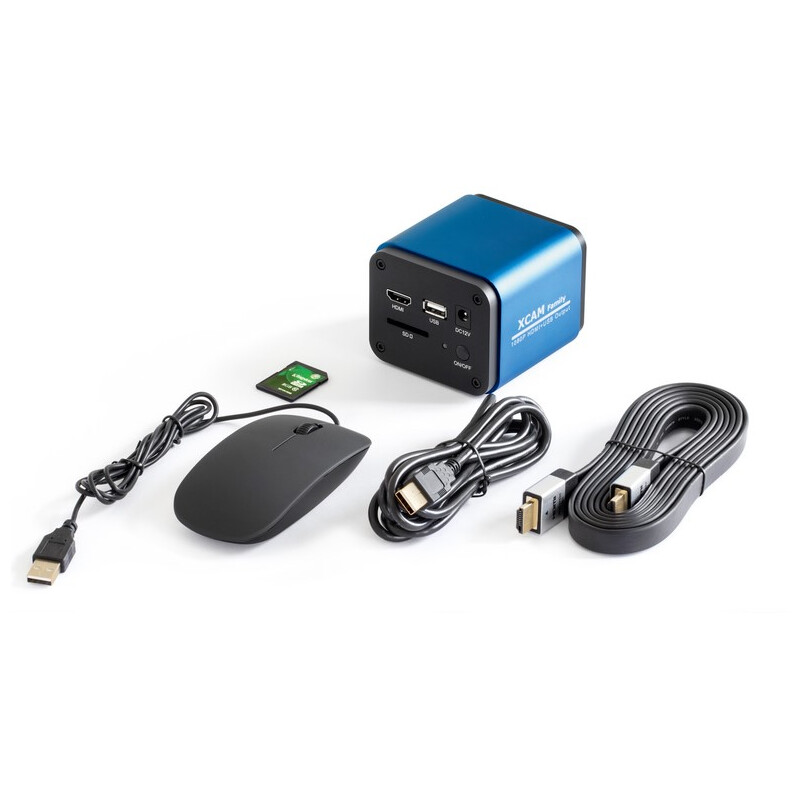 Kern Aparat fotograficzny ODC 852, kolorowy, CMOS, 1/1,8", 2,4 µm, 30/25 fps, 5 MP, USB/Wifi