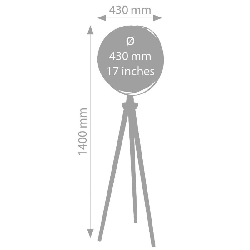 TROIKA Globus na podstawie Sputnik 43cm