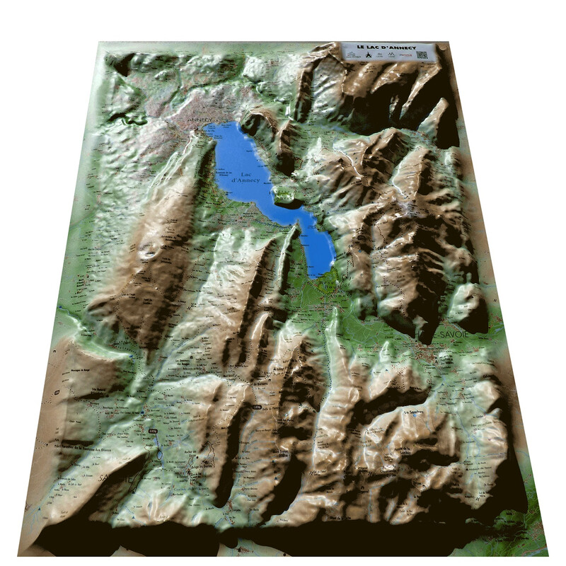 3Dmap Mapa regionalna Le Lac d'Annecy