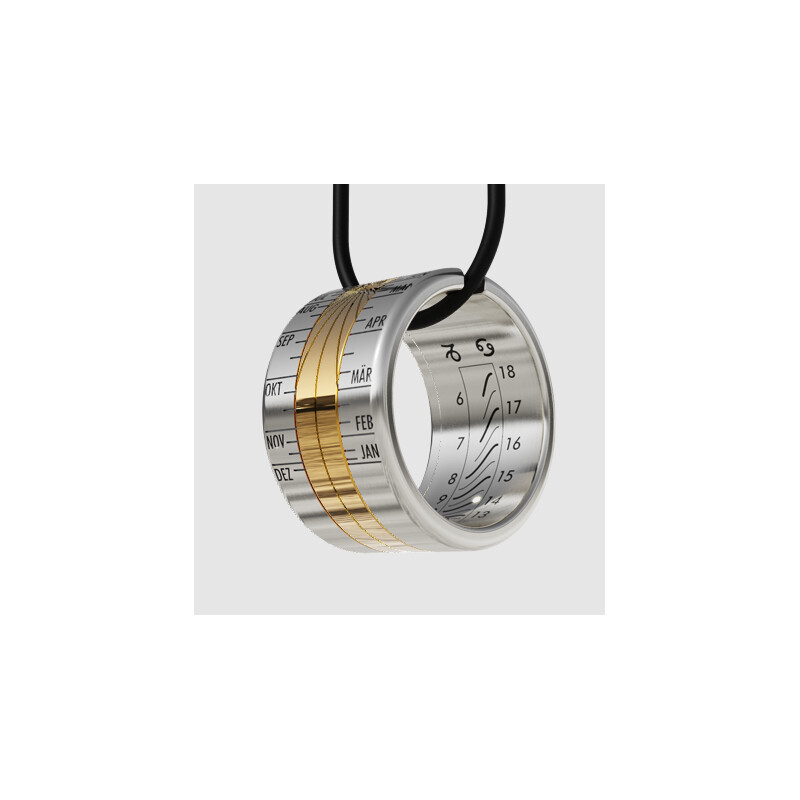 Helios Zegar słoneczny Solar Ring I Gold
