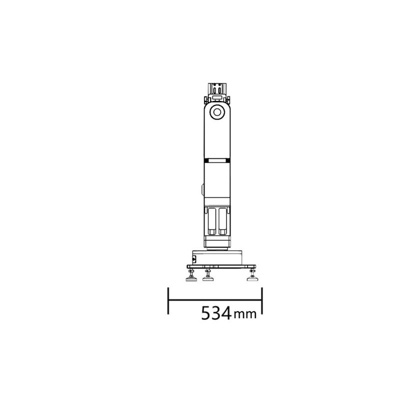 Montaż iOptron Montierung HAZ130 Strain Wave Alt-AZ